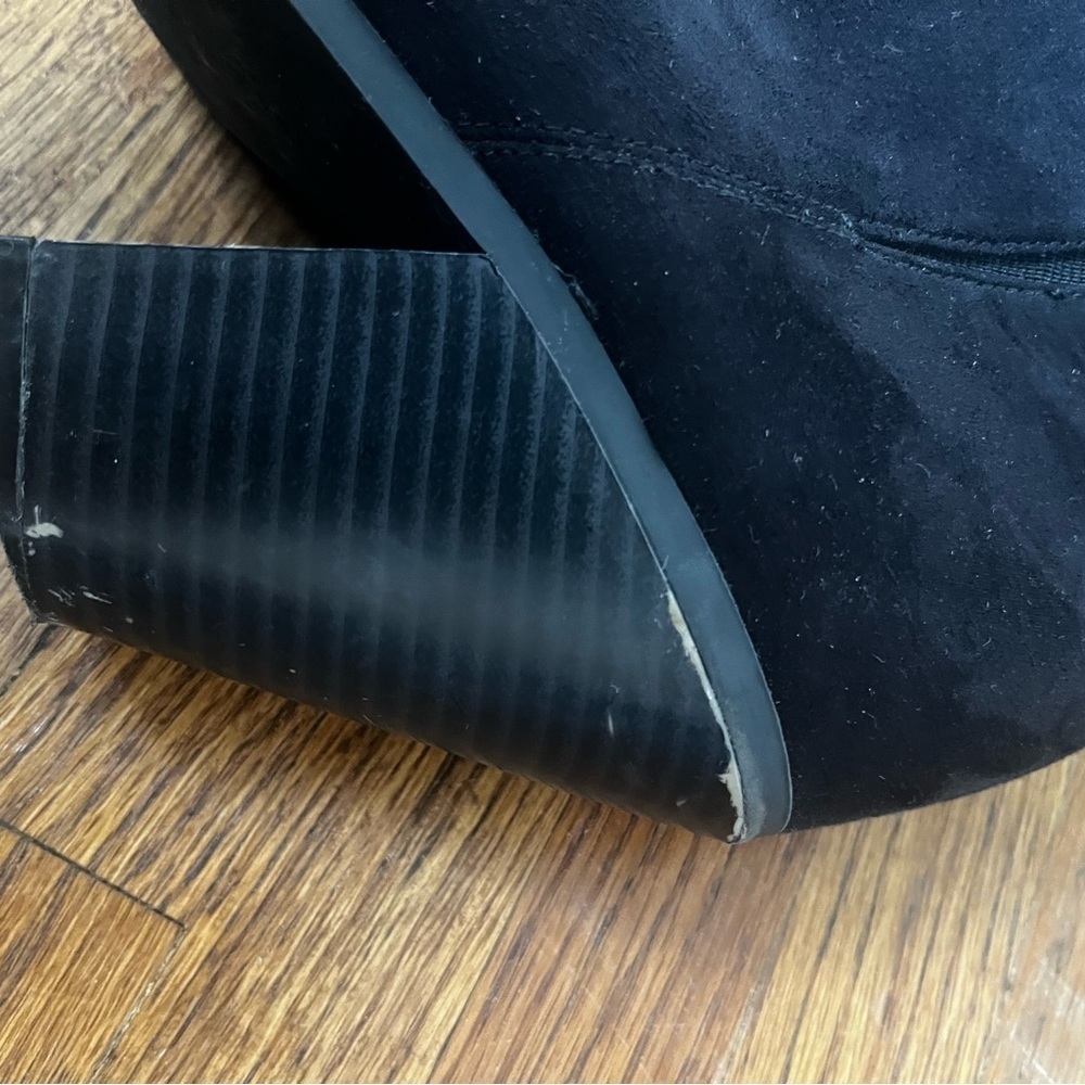 Banana Republic Suede Booties | Black | 7.5 - Picture 7 of 7
